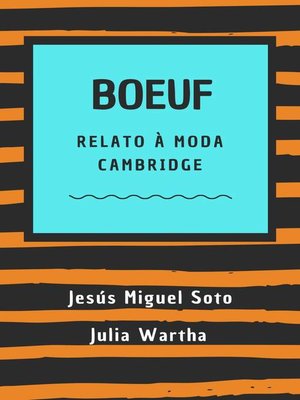 cover image of Boeuf